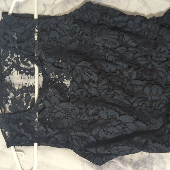 Banana Republic blue lace dress - Picture 2 of 6